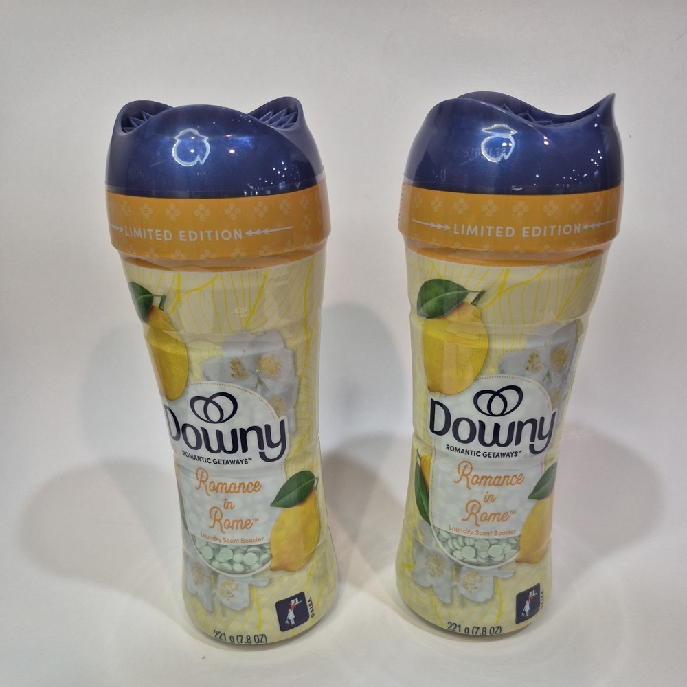 2 Pack Downy Romantic Getaways Romance In Rome Laundry Scent 7.8oz Booster